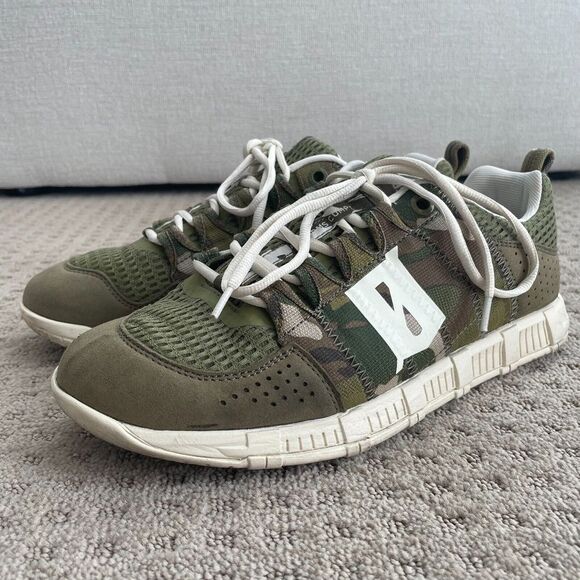 VIKTOS PTXF Core 1 Training Shoes Men 10 Green Camo Camouflage Sneakers - Picture 1 of 16
